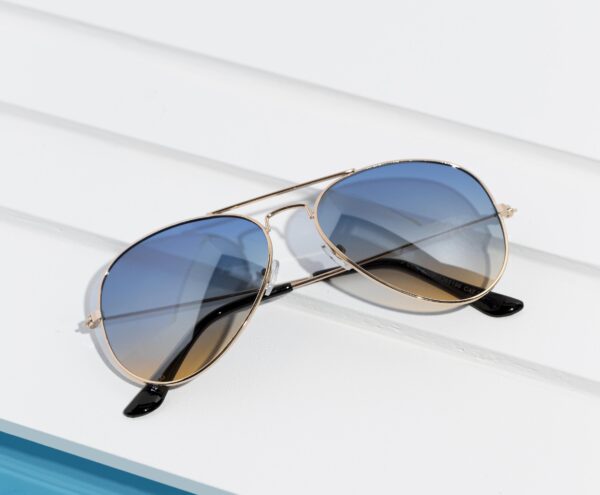 Lentes Montura Metálica Moderna-Retro